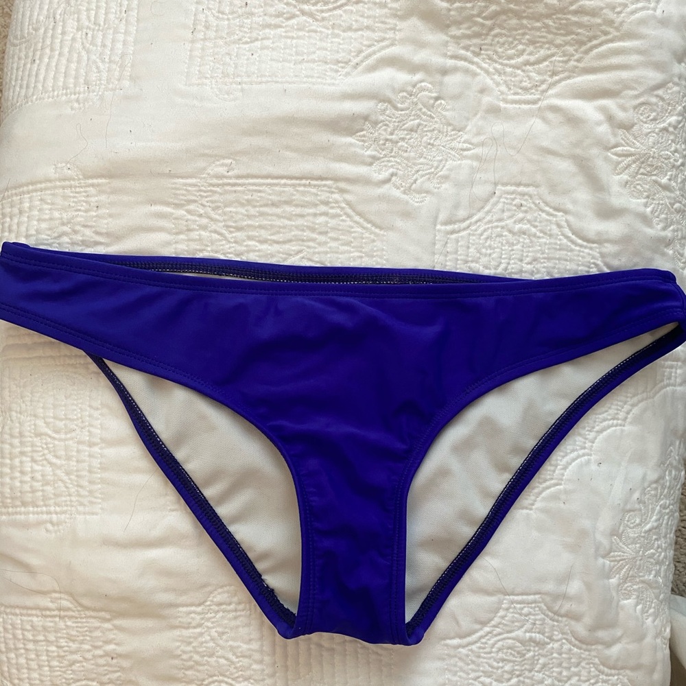 Dark purple bikini bottoms